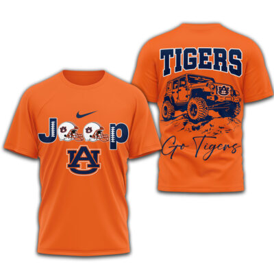 Auburn Tigers | Premium NCAA Jeep 3D Shirt