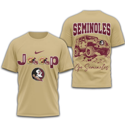 Florida State Seminoles | Premium NCAA Jeep 3D Shirt