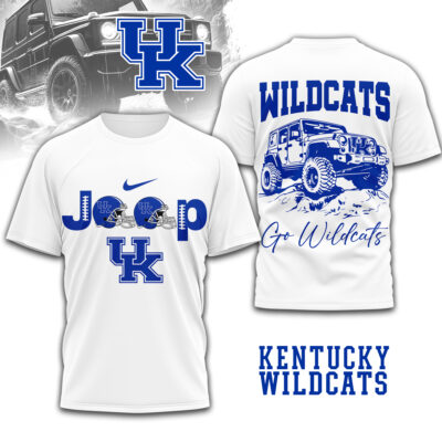 Kentucky Wildcats | Premium NCAA Jeep 3D Shirt