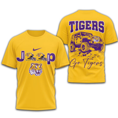 LSU Tigers | Premium NCAA Jeep 3D Shirt