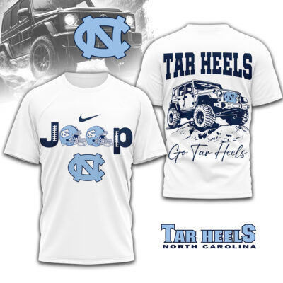 North Carolina Tar Heels | Premium NCAA Jeep 3D Shirt
