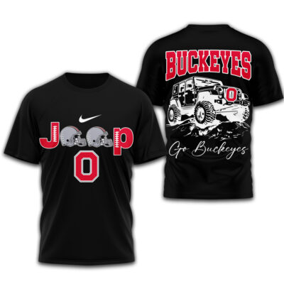 Ohio State Buckeyes | Premium NCAA Jeep 3D Shirt
