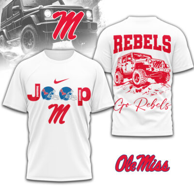 Ole Miss Rebels | Premium NCAA Jeep 3D Shirt