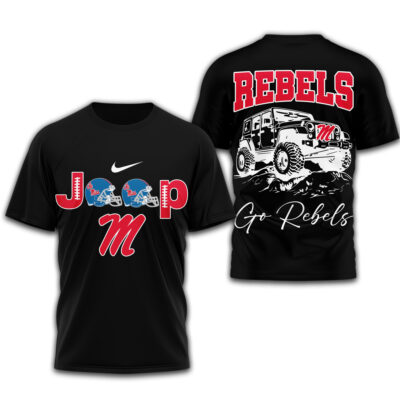 Ole Miss Rebels | Premium NCAA Jeep 3D Shirt