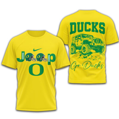Oregon Ducks | Premium NCAA Jeep 3D Shirt