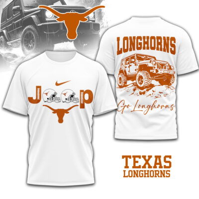 Texas Longhorns | Premium NCAA Jeep 3D Shirt