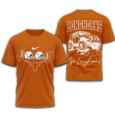 Texas Longhorns | Premium NCAA Jeep 3D Shirt