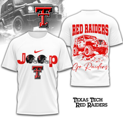 Texas Tech Red Raiders | Premium NCAA Jeep 3D Shirt
