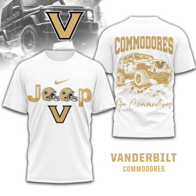 Vanderbilt Commodores | Premium NCAA Jeep 3D Shirt