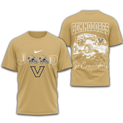 Vanderbilt Commodores | Premium NCAA Jeep 3D Shirt