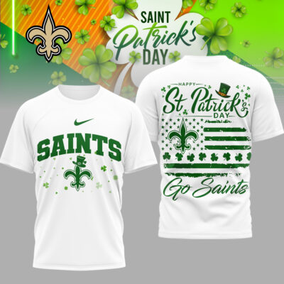 New Orleans Saints | Premium NFL St. Patricks Day 3D Shirt
