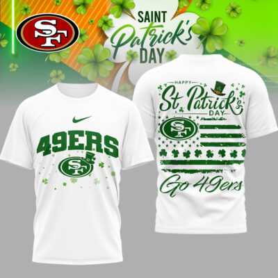 San Francisco 49ers | Premium NFL St. Patricks Day 3D Shirt