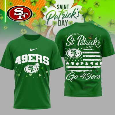 San Francisco 49ers | Premium NFL St. Patricks Day 3D Shirt