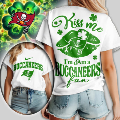 Tampa Bay Buccaneers | Premium NFL Kiss Me St. Patricks Day Women Shirt
