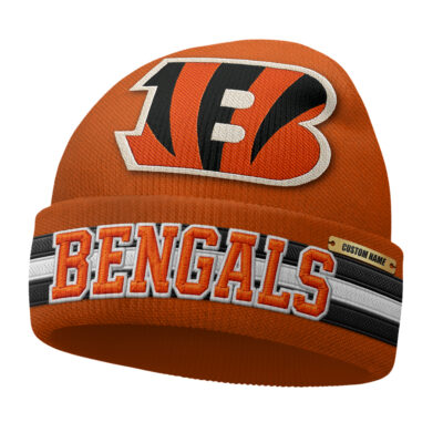 Alternative view of Cincinnati Bengals | Premium NFL Game Day Beanie Hat