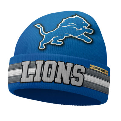 Alternative view of Detroit Lions | Premium NFL Game Day Beanie Hat