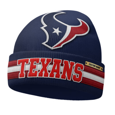 Alternative view of Houston Texans | Premium NFL Game Day Beanie Hat