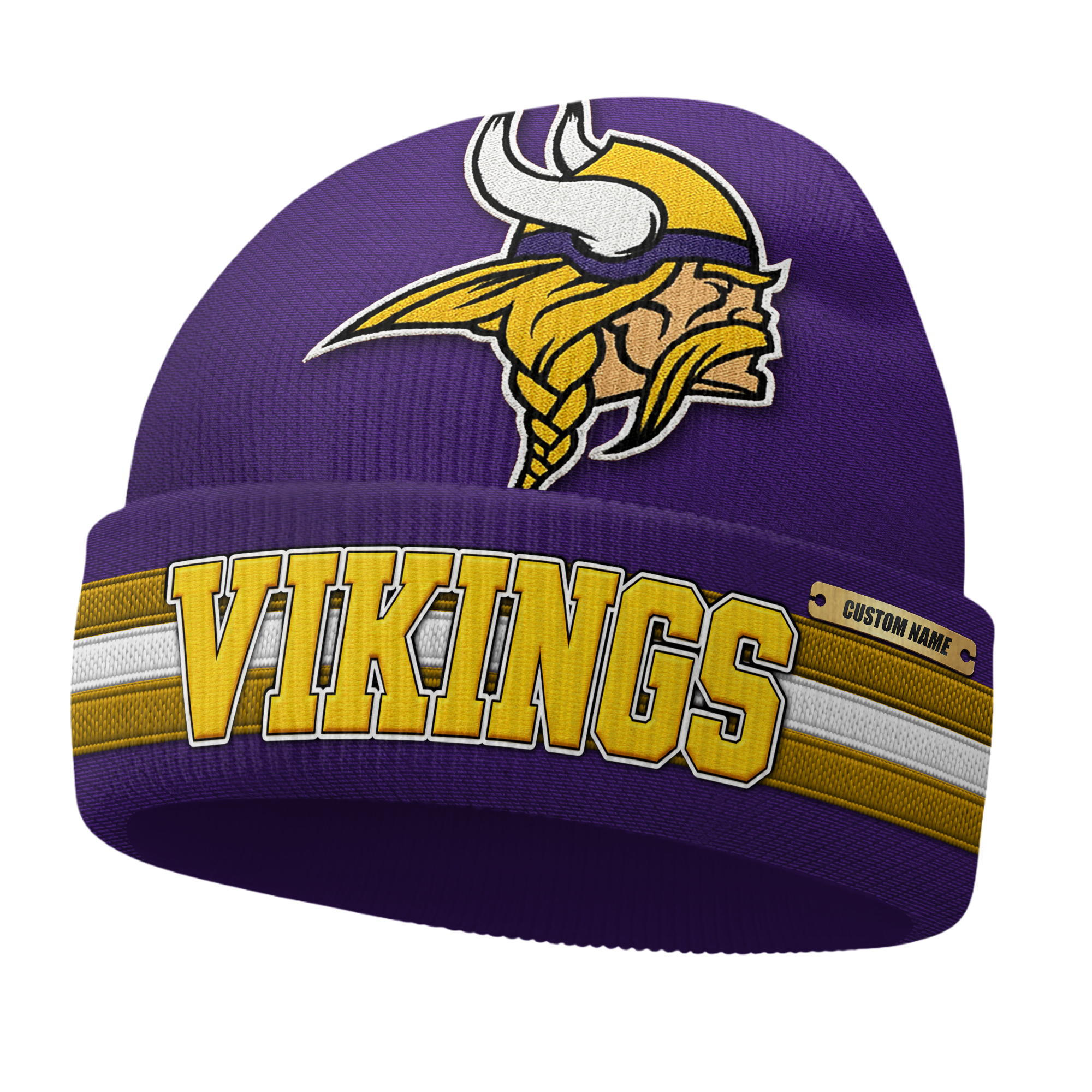 Minnesota Vikings | Premium NFL Game Day Beanie Hat - Image 2