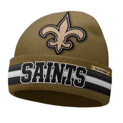 Alternative view of New Orleans Saints | Premium NFL Game Day Beanie Hat