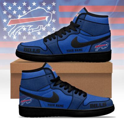 Buffalo Bills | Premium NFL Pride Jordan 1 High Top Sneaker