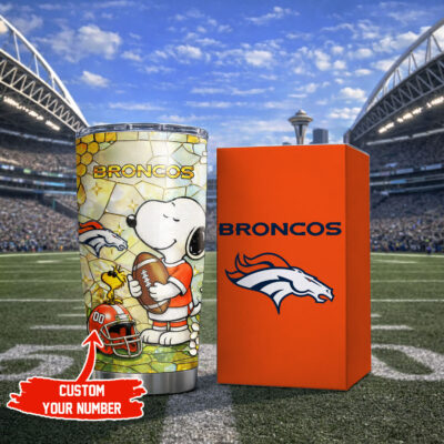 Denver Broncos | Premium NFL Snoopy Pride Tumbler