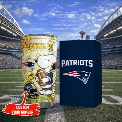 New England Patriots | Premium NFL Snoopy Pride Tumbler