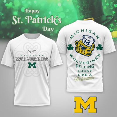 Michigan Wolverines | Premium NCAA Lucky St Patricks Day Shirt