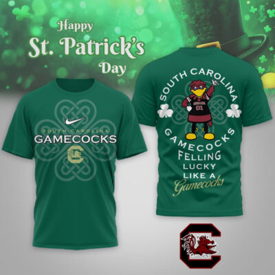 South Carolina Gamecocks | Premium NCAA Lucky St Patricks Day Shirt