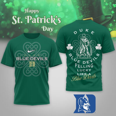 Duke Blue Devils | Premium NCAA Lucky St Patricks Day Shirt