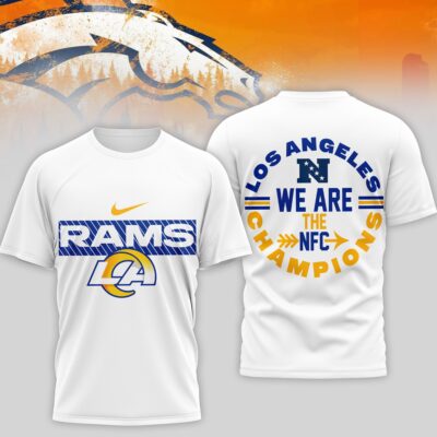 Los Angeles Rams | Premium NFL 2026 Super Bowl 3D Shirt