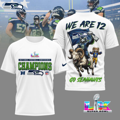 Seattle Seahawks | Premium NFL 2026 Super Bowl 3D Shirt