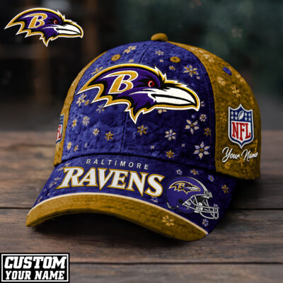 Baltimore Ravens | Premium NFL Flower Classic Cap