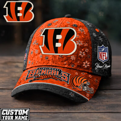 Cincinnati Bengals | Premium NFL Flower Classic Cap