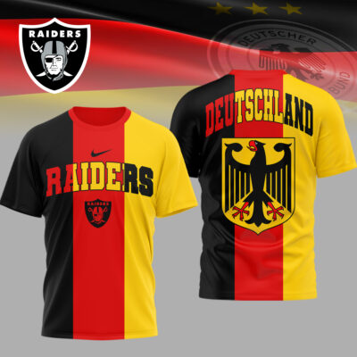 Las Vegas Raiders | Premium NFL Germany 3D Shirt - 2XL