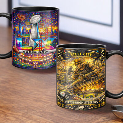 Pittsburgh Steelers | Premium NFL Super Bowl Ceramic Mug