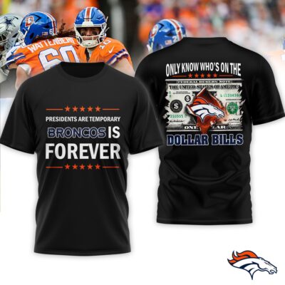 Denver Broncos | Premium NFL Dollar Bill T-shirt