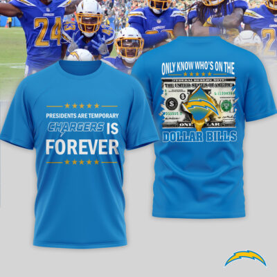 Los Angeles Chargers | Premium NFL Dollar Bill T-shirt