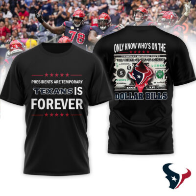 Houston Texans | Premium NFL Dollar Bill T-shirt