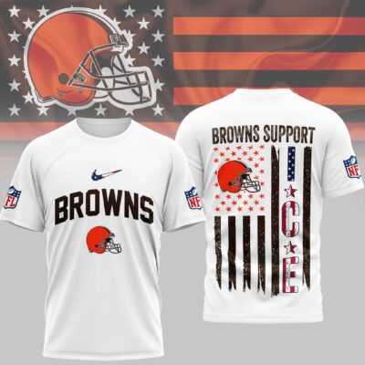 Cleveland Browns | Premium NFL Ice Support 3D Shirt