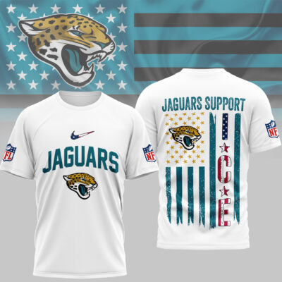 Jacksonville Jaguars | Premium NFL Ice Support 3D Shirt