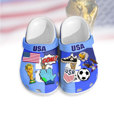 USA | Premium WC26 Clogs With Charms - 12 Men
