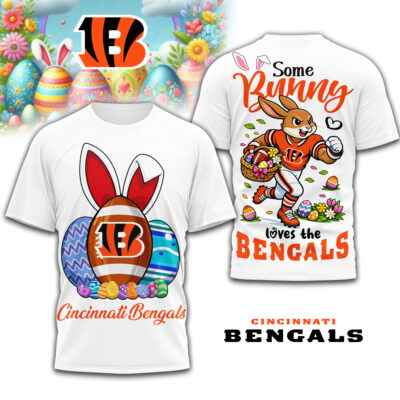 Cincinnati Bengals | Premium NFL Buc-ees Easter Day 3D Shirt
