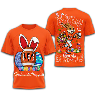 Cincinnati Bengals | Premium NFL Buc-ees Easter Day 3D Shirt