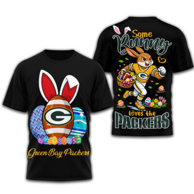 Green Bay Packers | Premium NFL Buc-ees Easter Day 3D Shirt