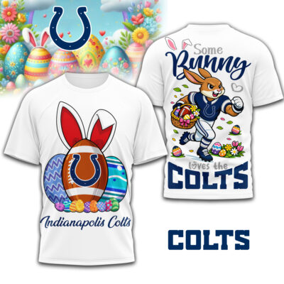 Indianapolis Colts | Premium NFL Buc-ees Easter Day 3D Shirt