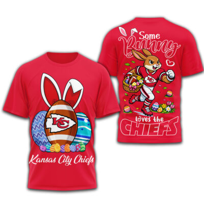 Kansas City Chiefs | Premium NFL Buc-ees Easter Day 3D Shirt