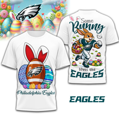 Philadelphia Eagles | Premium NFL Buc-ees Easter Day 3D Shirt