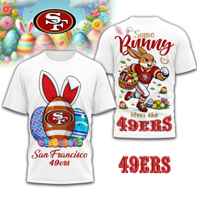 San Francisco 49ers | Premium NFL Buc-ees Easter Day 3D Shirt