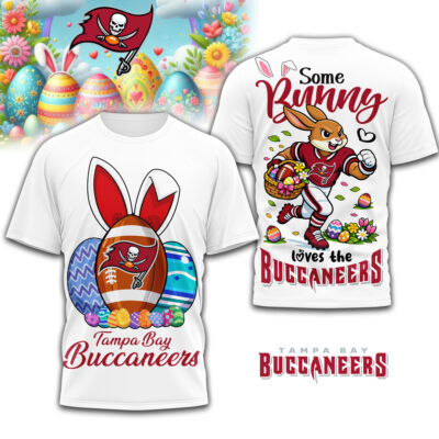 Tampa Bay Buccaneers | Premium NFL Buc-ees Easter Day 3D Shirt