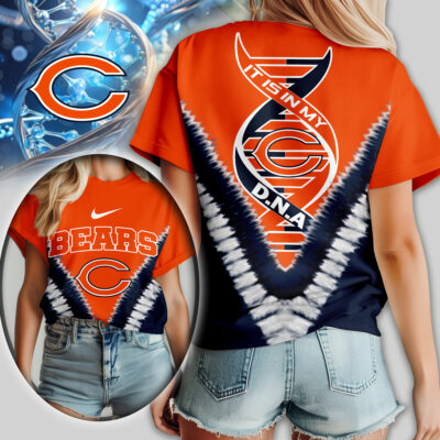 Chicago Bears | Premium NFL It Is In My DNA Women Shirt - 5XL